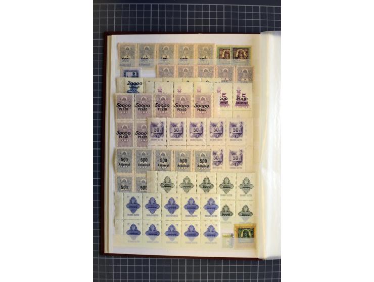1868/1979, ungebrauchte und gestempelte Sammlung mit u.a. Mi.-Nr. 1 (3), 4 (5), 5 (4), 6(6), 430-37U, 467-70U, 1104I, Bl.18A 