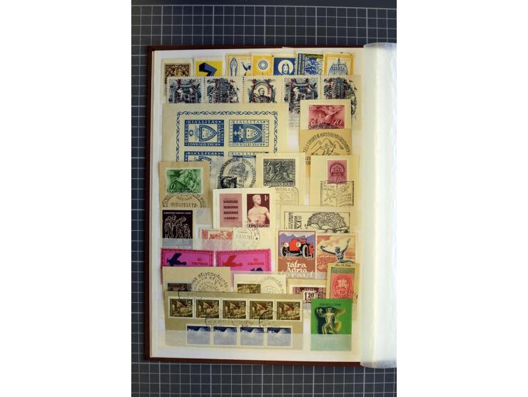 1868/1979, ungebrauchte und gestempelte Sammlung mit u.a. Mi.-Nr. 1 (3), 4 (5), 5 (4), 6(6), 430-37U, 467-70U, 1104I, Bl.18A 