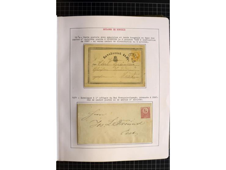 1868/1979, ungebrauchte und gestempelte Sammlung mit u.a. Mi.-Nr. 1 (3), 4 (5), 5 (4), 6(6), 430-37U, 467-70U, 1104I, Bl.18A 