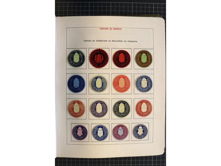 1868/1979, ungebrauchte und gestempelte Sammlung mit u.a. Mi.-Nr. 1 (3), 4 (5), 5 (4), 6(6), 430-37U, 467-70U, 1104I, Bl.18A 