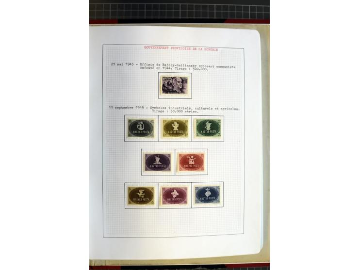 1868/1979, ungebrauchte und gestempelte Sammlung mit u.a. Mi.-Nr. 1 (3), 4 (5), 5 (4), 6(6), 430-37U, 467-70U, 1104I, Bl.18A 
