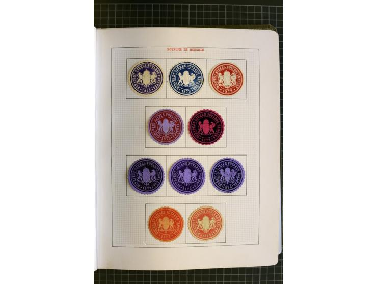 1868/1979, ungebrauchte und gestempelte Sammlung mit u.a. Mi.-Nr. 1 (3), 4 (5), 5 (4), 6(6), 430-37U, 467-70U, 1104I, Bl.18A 