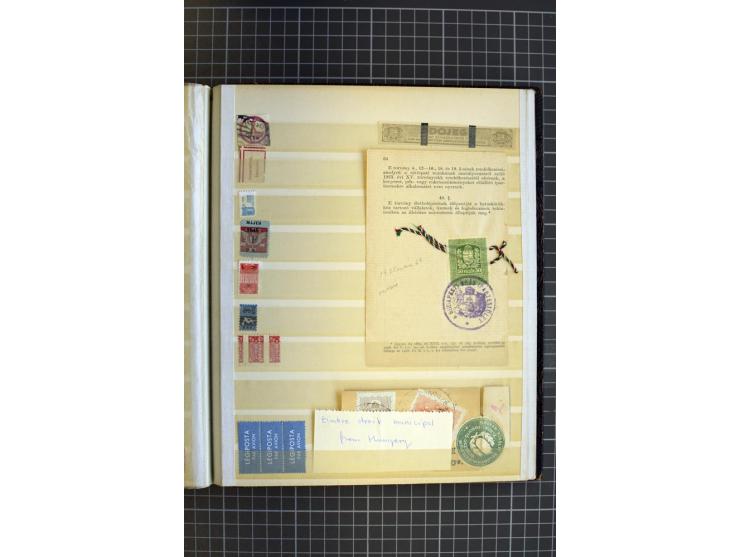 1868/1979, ungebrauchte und gestempelte Sammlung mit u.a. Mi.-Nr. 1 (3), 4 (5), 5 (4), 6(6), 430-37U, 467-70U, 1104I, Bl.18A 