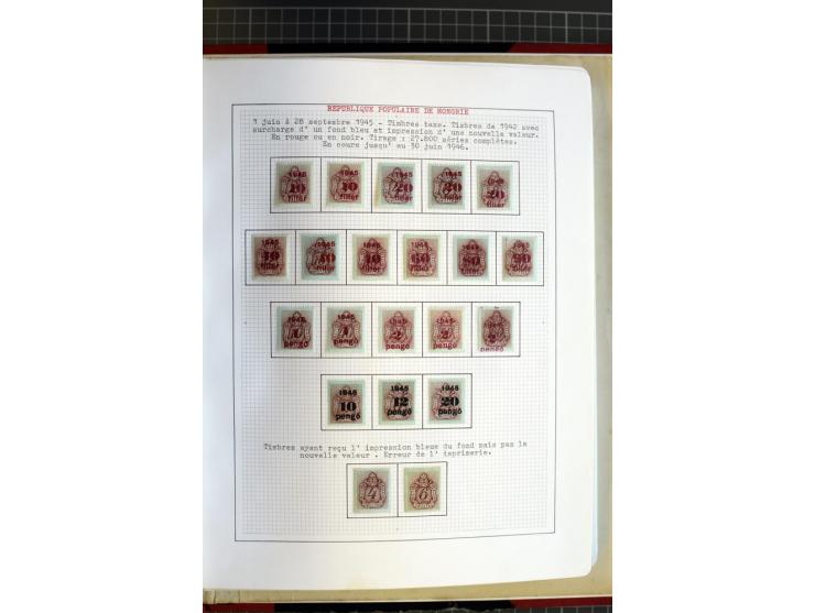 1868/1979, ungebrauchte und gestempelte Sammlung mit u.a. Mi.-Nr. 1 (3), 4 (5), 5 (4), 6(6), 430-37U, 467-70U, 1104I, Bl.18A 