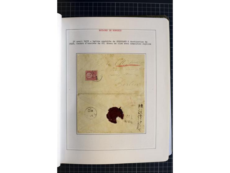 1868/1979, ungebrauchte und gestempelte Sammlung mit u.a. Mi.-Nr. 1 (3), 4 (5), 5 (4), 6(6), 430-37U, 467-70U, 1104I, Bl.18A 
