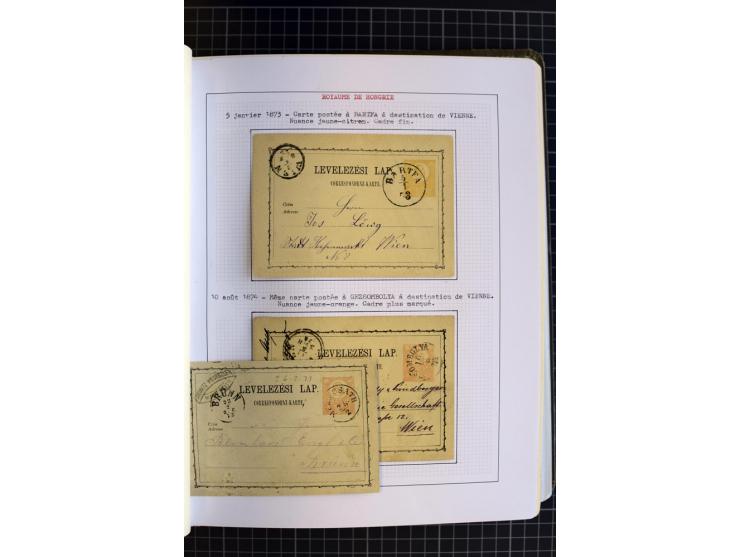 1868/1979, ungebrauchte und gestempelte Sammlung mit u.a. Mi.-Nr. 1 (3), 4 (5), 5 (4), 6(6), 430-37U, 467-70U, 1104I, Bl.18A 
