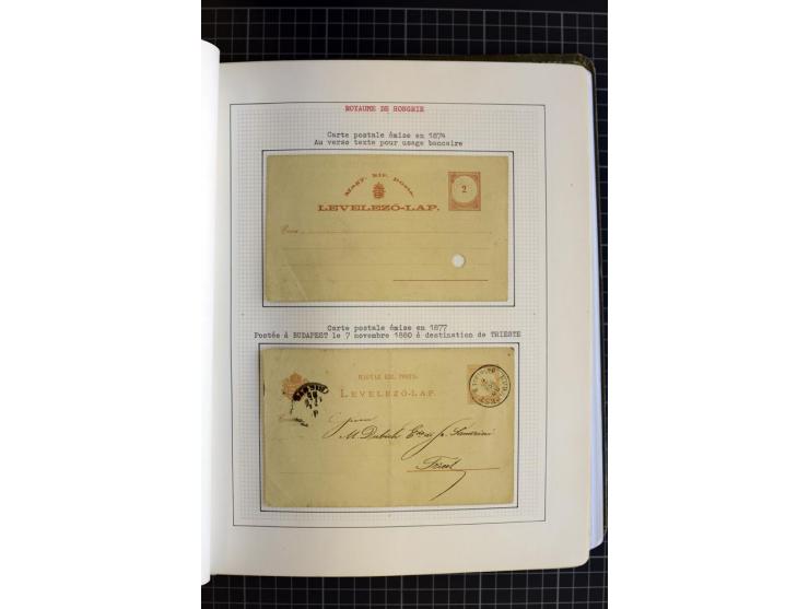 1868/1979, ungebrauchte und gestempelte Sammlung mit u.a. Mi.-Nr. 1 (3), 4 (5), 5 (4), 6(6), 430-37U, 467-70U, 1104I, Bl.18A 