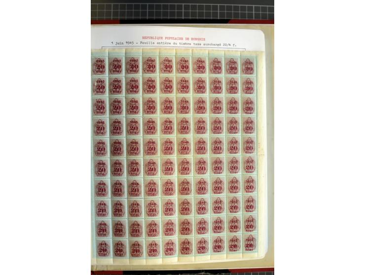 1868/1979, ungebrauchte und gestempelte Sammlung mit u.a. Mi.-Nr. 1 (3), 4 (5), 5 (4), 6(6), 430-37U, 467-70U, 1104I, Bl.18A 