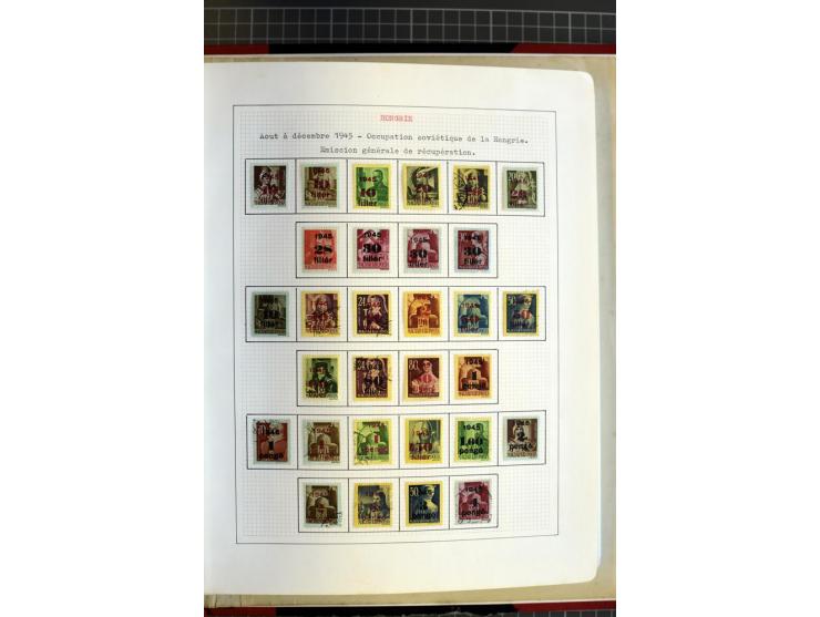 1868/1979, ungebrauchte und gestempelte Sammlung mit u.a. Mi.-Nr. 1 (3), 4 (5), 5 (4), 6(6), 430-37U, 467-70U, 1104I, Bl.18A 
