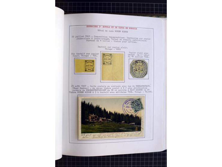 1868/1979, ungebrauchte und gestempelte Sammlung mit u.a. Mi.-Nr. 1 (3), 4 (5), 5 (4), 6(6), 430-37U, 467-70U, 1104I, Bl.18A 