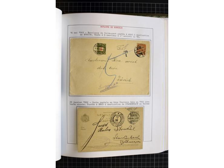 1868/1979, ungebrauchte und gestempelte Sammlung mit u.a. Mi.-Nr. 1 (3), 4 (5), 5 (4), 6(6), 430-37U, 467-70U, 1104I, Bl.18A 