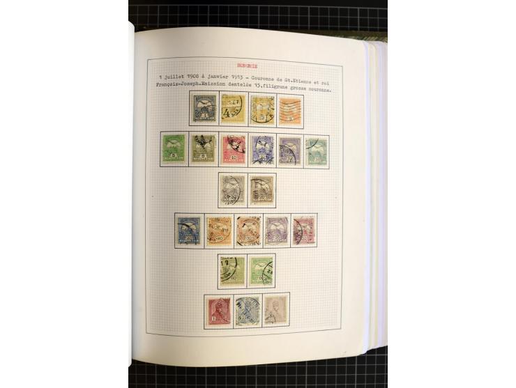 1868/1979, ungebrauchte und gestempelte Sammlung mit u.a. Mi.-Nr. 1 (3), 4 (5), 5 (4), 6(6), 430-37U, 467-70U, 1104I, Bl.18A 