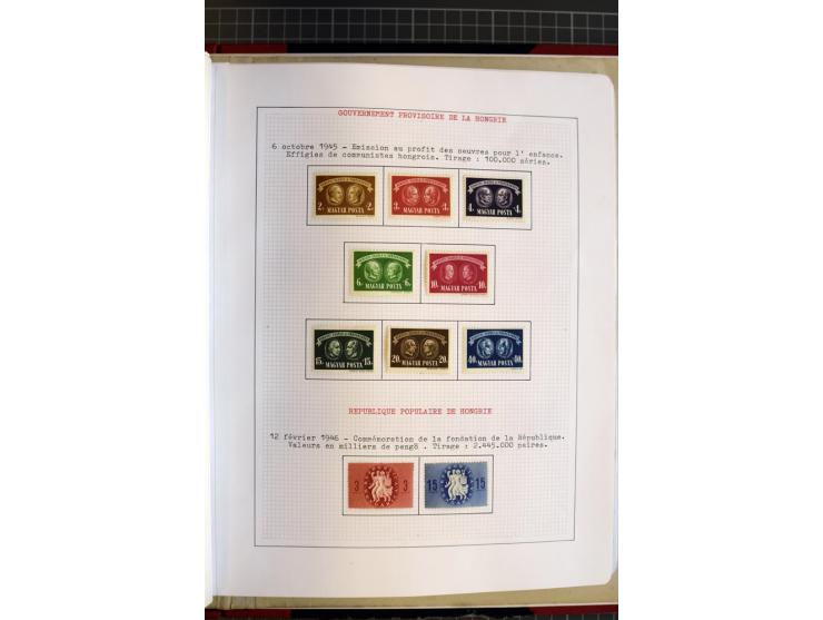 1868/1979, ungebrauchte und gestempelte Sammlung mit u.a. Mi.-Nr. 1 (3), 4 (5), 5 (4), 6(6), 430-37U, 467-70U, 1104I, Bl.18A 