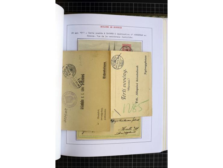 1868/1979, ungebrauchte und gestempelte Sammlung mit u.a. Mi.-Nr. 1 (3), 4 (5), 5 (4), 6(6), 430-37U, 467-70U, 1104I, Bl.18A 