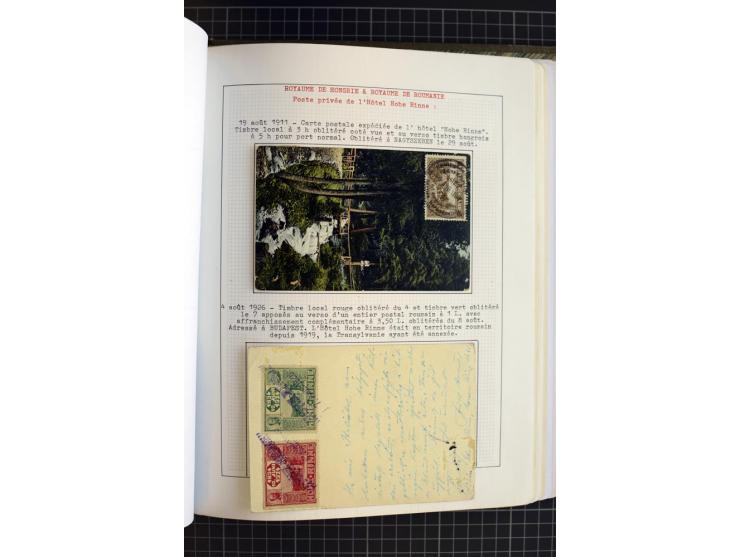 1868/1979, ungebrauchte und gestempelte Sammlung mit u.a. Mi.-Nr. 1 (3), 4 (5), 5 (4), 6(6), 430-37U, 467-70U, 1104I, Bl.18A 