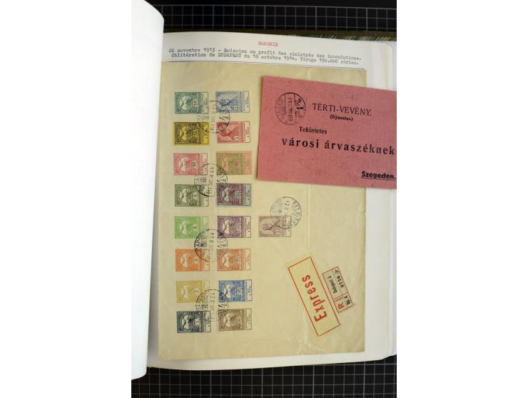 1868/1979, ungebrauchte und gestempelte Sammlung mit u.a. Mi.-Nr. 1 (3), 4 (5), 5 (4), 6(6), 430-37U, 467-70U, 1104I, Bl.18A 