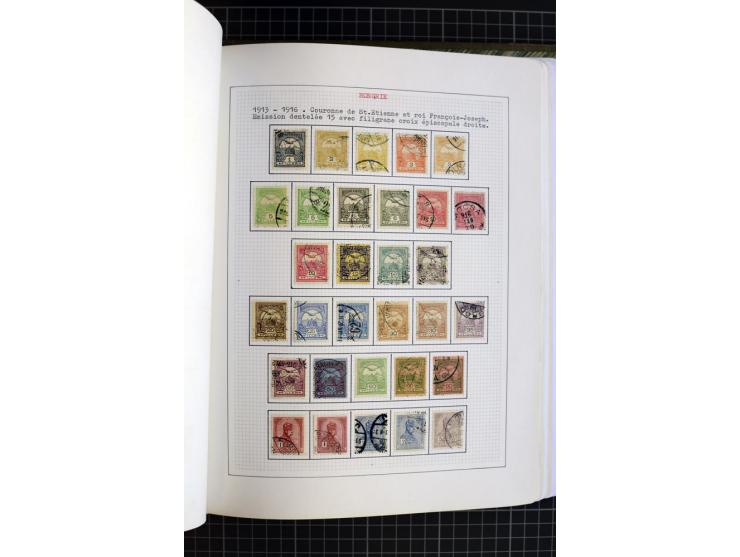 1868/1979, ungebrauchte und gestempelte Sammlung mit u.a. Mi.-Nr. 1 (3), 4 (5), 5 (4), 6(6), 430-37U, 467-70U, 1104I, Bl.18A 