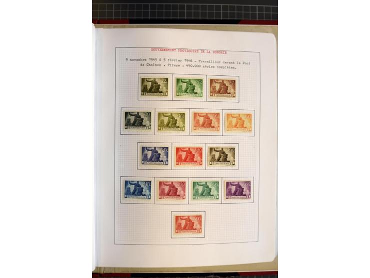 1868/1979, ungebrauchte und gestempelte Sammlung mit u.a. Mi.-Nr. 1 (3), 4 (5), 5 (4), 6(6), 430-37U, 467-70U, 1104I, Bl.18A 