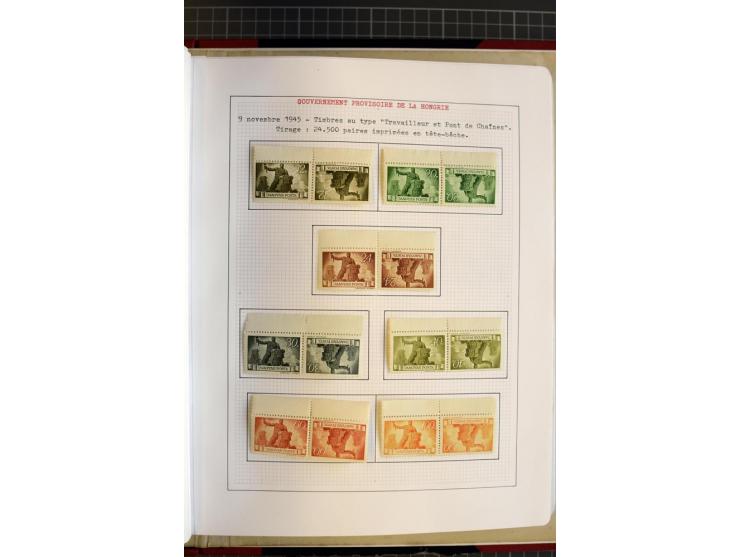 1868/1979, ungebrauchte und gestempelte Sammlung mit u.a. Mi.-Nr. 1 (3), 4 (5), 5 (4), 6(6), 430-37U, 467-70U, 1104I, Bl.18A 