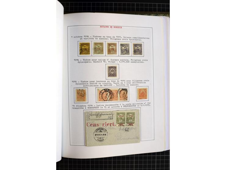 1868/1979, ungebrauchte und gestempelte Sammlung mit u.a. Mi.-Nr. 1 (3), 4 (5), 5 (4), 6(6), 430-37U, 467-70U, 1104I, Bl.18A 