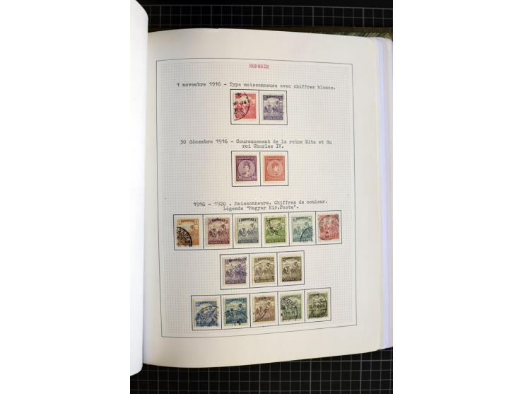 1868/1979, ungebrauchte und gestempelte Sammlung mit u.a. Mi.-Nr. 1 (3), 4 (5), 5 (4), 6(6), 430-37U, 467-70U, 1104I, Bl.18A 