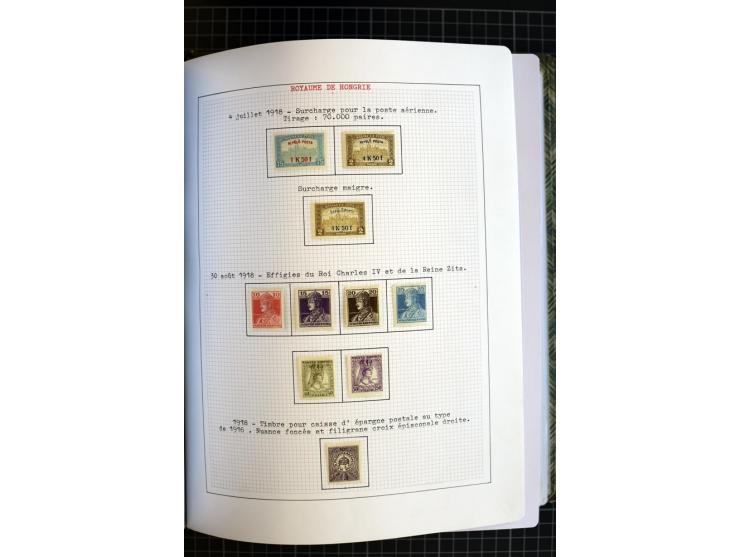 1868/1979, ungebrauchte und gestempelte Sammlung mit u.a. Mi.-Nr. 1 (3), 4 (5), 5 (4), 6(6), 430-37U, 467-70U, 1104I, Bl.18A 