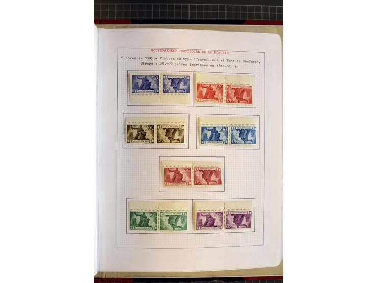 1868/1979, ungebrauchte und gestempelte Sammlung mit u.a. Mi.-Nr. 1 (3), 4 (5), 5 (4), 6(6), 430-37U, 467-70U, 1104I, Bl.18A 