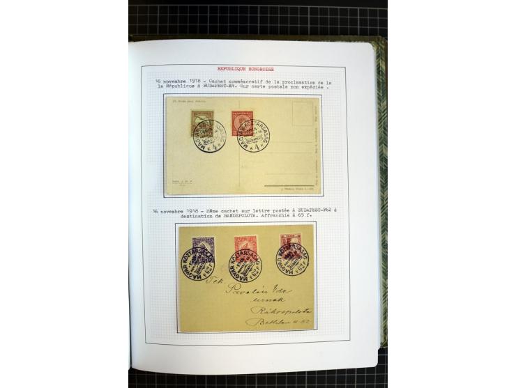 1868/1979, ungebrauchte und gestempelte Sammlung mit u.a. Mi.-Nr. 1 (3), 4 (5), 5 (4), 6(6), 430-37U, 467-70U, 1104I, Bl.18A 