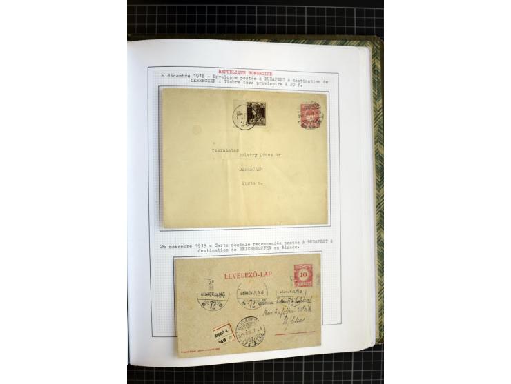 1868/1979, ungebrauchte und gestempelte Sammlung mit u.a. Mi.-Nr. 1 (3), 4 (5), 5 (4), 6(6), 430-37U, 467-70U, 1104I, Bl.18A 