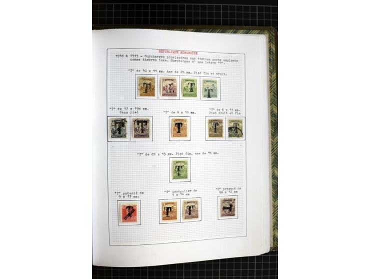 1868/1979, ungebrauchte und gestempelte Sammlung mit u.a. Mi.-Nr. 1 (3), 4 (5), 5 (4), 6(6), 430-37U, 467-70U, 1104I, Bl.18A 