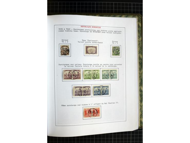 1868/1979, ungebrauchte und gestempelte Sammlung mit u.a. Mi.-Nr. 1 (3), 4 (5), 5 (4), 6(6), 430-37U, 467-70U, 1104I, Bl.18A 