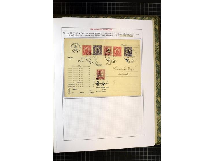 1868/1979, ungebrauchte und gestempelte Sammlung mit u.a. Mi.-Nr. 1 (3), 4 (5), 5 (4), 6(6), 430-37U, 467-70U, 1104I, Bl.18A 