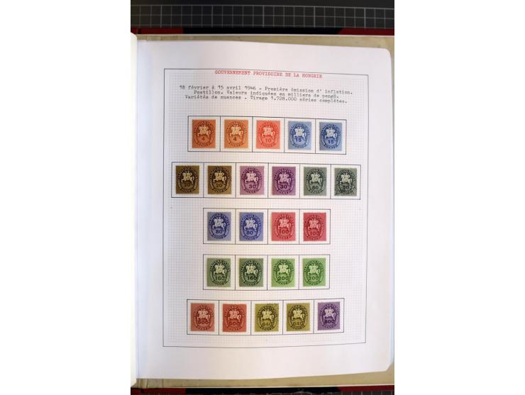 1868/1979, ungebrauchte und gestempelte Sammlung mit u.a. Mi.-Nr. 1 (3), 4 (5), 5 (4), 6(6), 430-37U, 467-70U, 1104I, Bl.18A 
