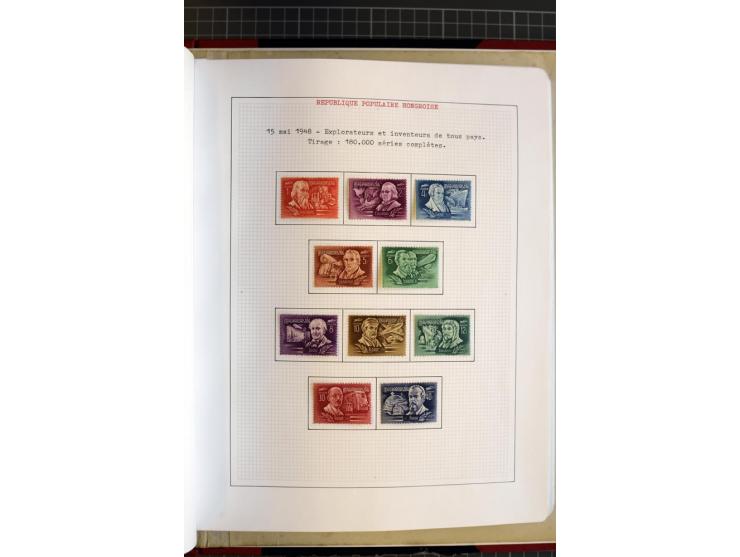 1868/1979, ungebrauchte und gestempelte Sammlung mit u.a. Mi.-Nr. 1 (3), 4 (5), 5 (4), 6(6), 430-37U, 467-70U, 1104I, Bl.18A 