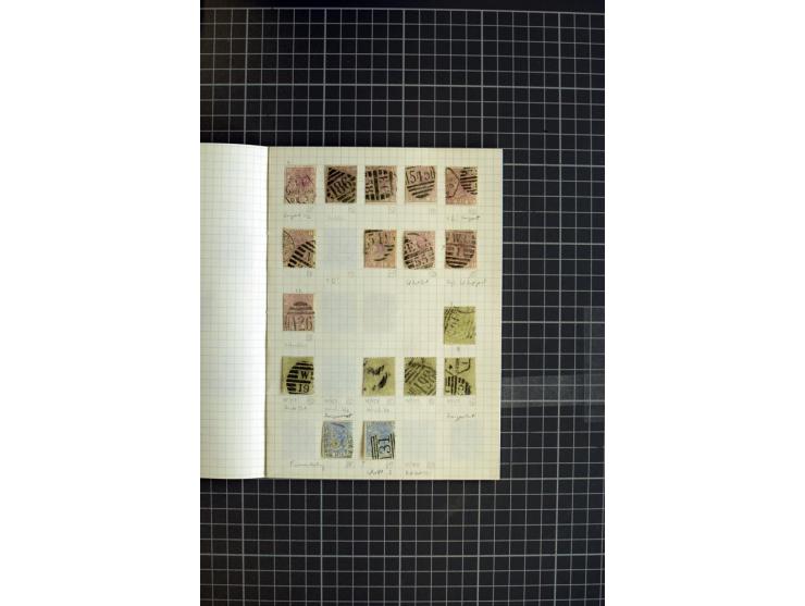 1840/1900, überwiegend gestempelte Sammlung mit u.a. Mi.-Nr. 1 (15), 2 (2), 5 (2), 7 (Paar), 85 (2) etc., weiter Einheiten, v