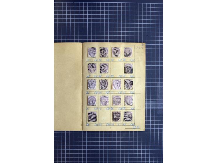 1840/1900, überwiegend gestempelte Sammlung mit u.a. Mi.-Nr. 1 (15), 2 (2), 5 (2), 7 (Paar), 85 (2) etc., weiter Einheiten, v