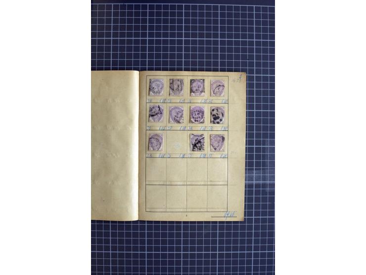 1840/1900, überwiegend gestempelte Sammlung mit u.a. Mi.-Nr. 1 (15), 2 (2), 5 (2), 7 (Paar), 85 (2) etc., weiter Einheiten, v