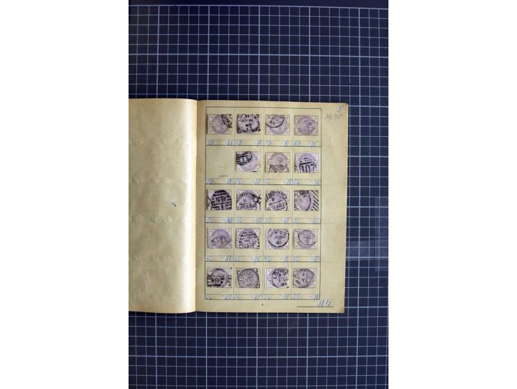 1840/1900, überwiegend gestempelte Sammlung mit u.a. Mi.-Nr. 1 (15), 2 (2), 5 (2), 7 (Paar), 85 (2) etc., weiter Einheiten, v