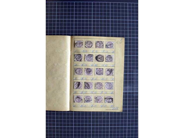 1840/1900, überwiegend gestempelte Sammlung mit u.a. Mi.-Nr. 1 (15), 2 (2), 5 (2), 7 (Paar), 85 (2) etc., weiter Einheiten, v