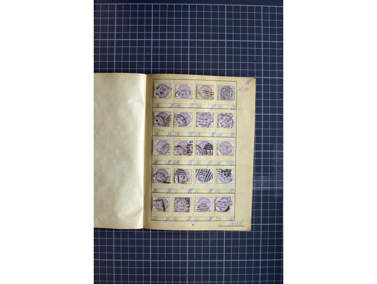 1840/1900, überwiegend gestempelte Sammlung mit u.a. Mi.-Nr. 1 (15), 2 (2), 5 (2), 7 (Paar), 85 (2) etc., weiter Einheiten, v