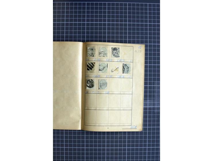 1840/1900, überwiegend gestempelte Sammlung mit u.a. Mi.-Nr. 1 (15), 2 (2), 5 (2), 7 (Paar), 85 (2) etc., weiter Einheiten, v