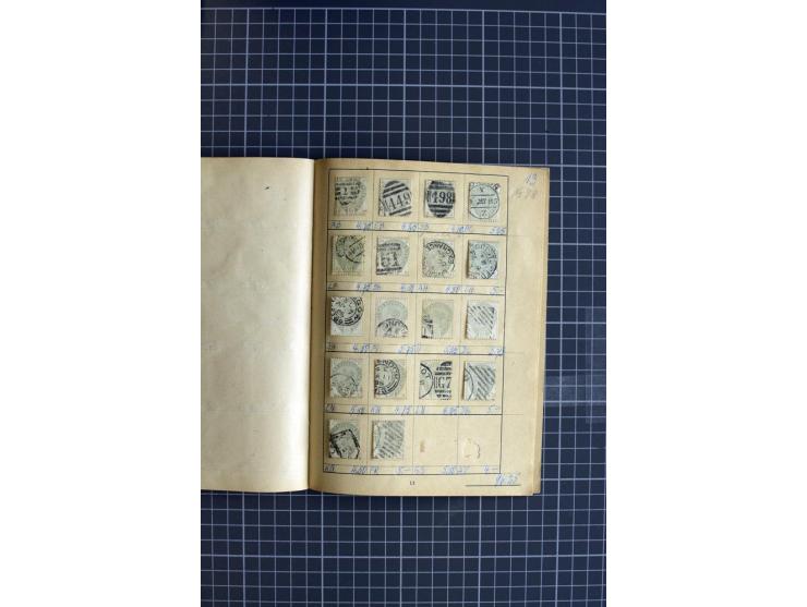 1840/1900, überwiegend gestempelte Sammlung mit u.a. Mi.-Nr. 1 (15), 2 (2), 5 (2), 7 (Paar), 85 (2) etc., weiter Einheiten, v