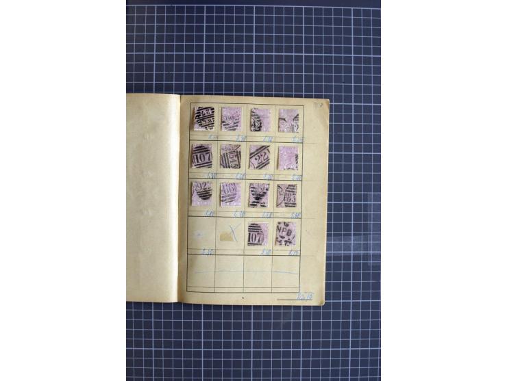 1840/1900, überwiegend gestempelte Sammlung mit u.a. Mi.-Nr. 1 (15), 2 (2), 5 (2), 7 (Paar), 85 (2) etc., weiter Einheiten, v