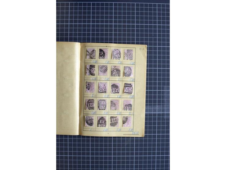 1840/1900, überwiegend gestempelte Sammlung mit u.a. Mi.-Nr. 1 (15), 2 (2), 5 (2), 7 (Paar), 85 (2) etc., weiter Einheiten, v