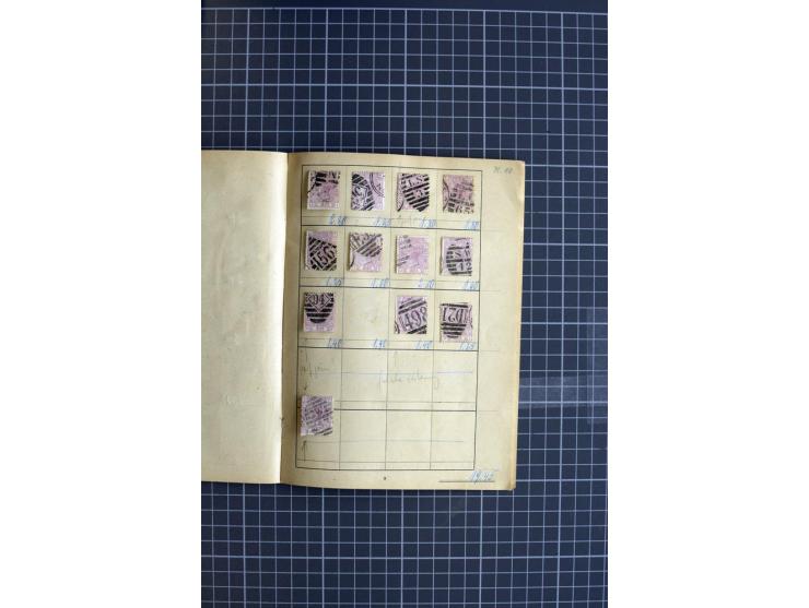 1840/1900, überwiegend gestempelte Sammlung mit u.a. Mi.-Nr. 1 (15), 2 (2), 5 (2), 7 (Paar), 85 (2) etc., weiter Einheiten, v