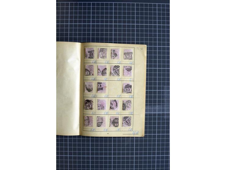 1840/1900, überwiegend gestempelte Sammlung mit u.a. Mi.-Nr. 1 (15), 2 (2), 5 (2), 7 (Paar), 85 (2) etc., weiter Einheiten, v
