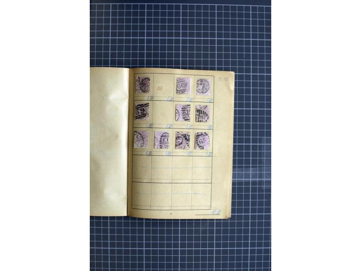 1840/1900, überwiegend gestempelte Sammlung mit u.a. Mi.-Nr. 1 (15), 2 (2), 5 (2), 7 (Paar), 85 (2) etc., weiter Einheiten, v