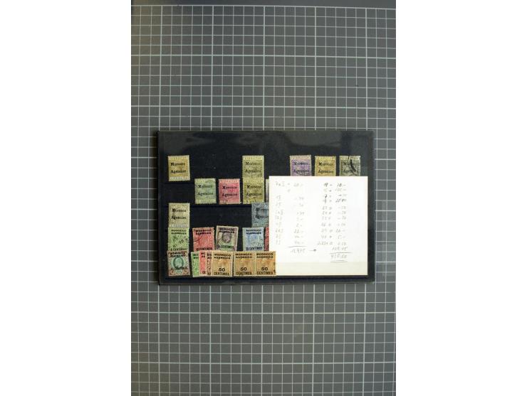 1840/1900, überwiegend gestempelte Sammlung mit u.a. Mi.-Nr. 1 (15), 2 (2), 5 (2), 7 (Paar), 85 (2) etc., weiter Einheiten, v