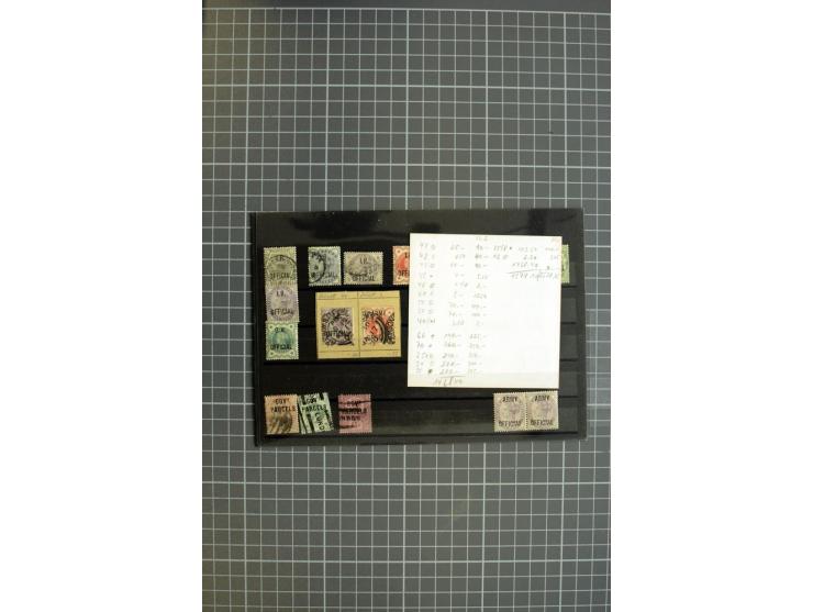1840/1900, überwiegend gestempelte Sammlung mit u.a. Mi.-Nr. 1 (15), 2 (2), 5 (2), 7 (Paar), 85 (2) etc., weiter Einheiten, v
