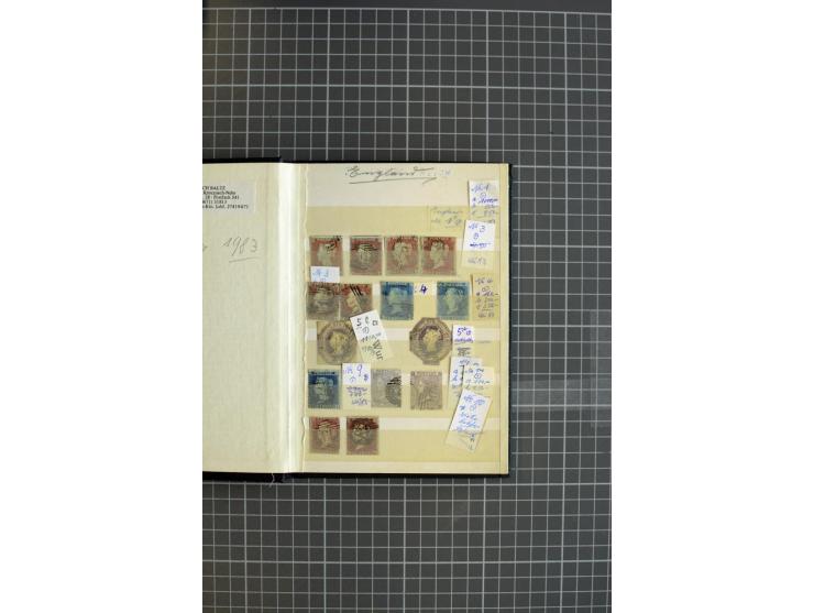 1840/1900, überwiegend gestempelte Sammlung mit u.a. Mi.-Nr. 1 (15), 2 (2), 5 (2), 7 (Paar), 85 (2) etc., weiter Einheiten, v